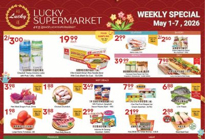 Lucky Supermarket (Calgary) Flyer May 1 to 7