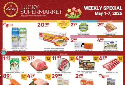Lucky Supermarket (Winnipeg) Flyer May 1 to 7