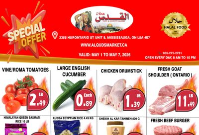 Al-Quds Supermarket Flyer May 1 to 7