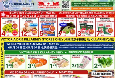 88 Supermarket Flyer May 1 to 7