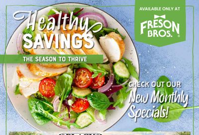 Freson Bros. Healthy Essentials Flyer May 1 to 28