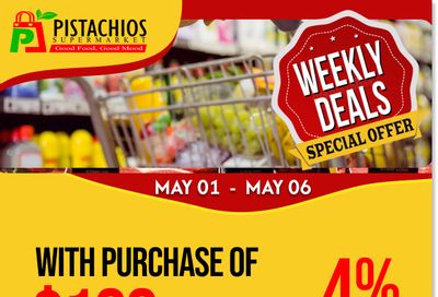 Pistachios Supermarket Flyer May 1 to 6