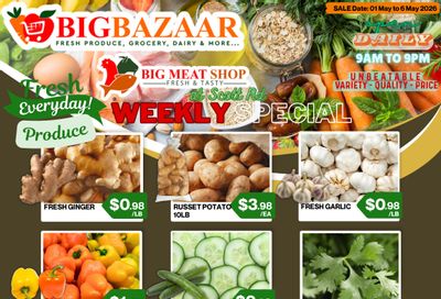 Big Bazaar Canada Flyer May 1 to 6