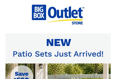 Big Box Outlet Store Flyer April 30 to May 6
