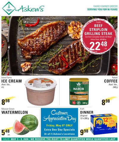 Askews Foods Flyer May 3 to 9