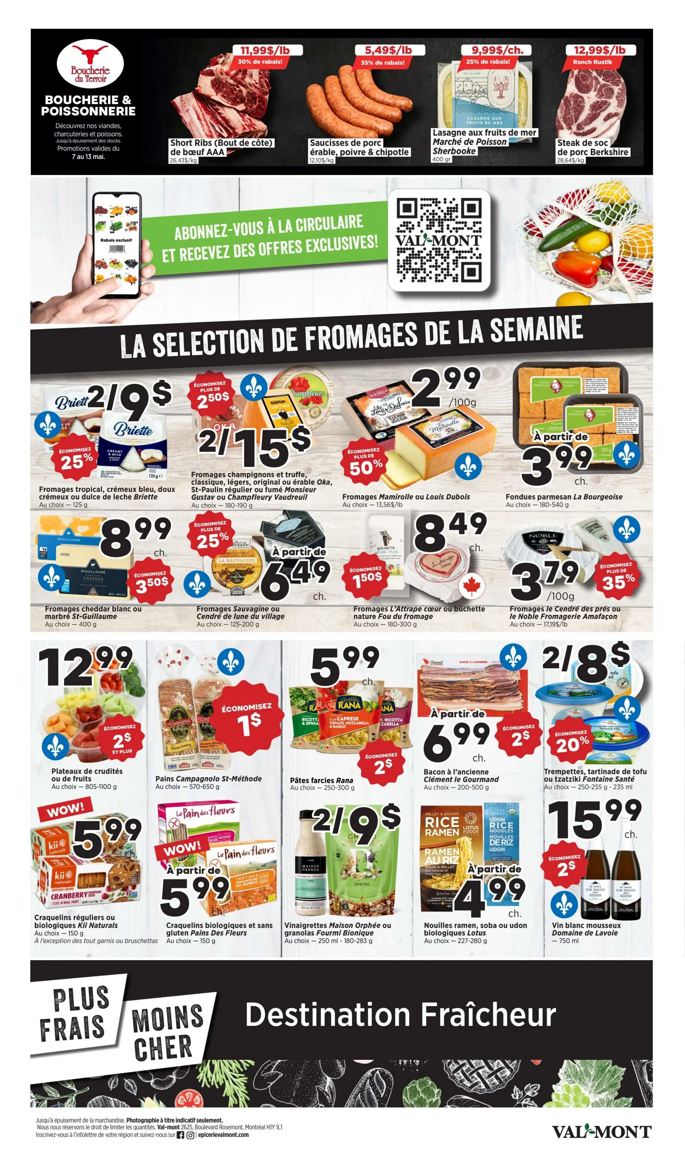 Val-Mont Flyer May 7 to 13