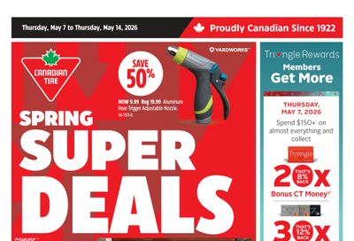 Canadian Tire (ON) Flyer May 7 to 14