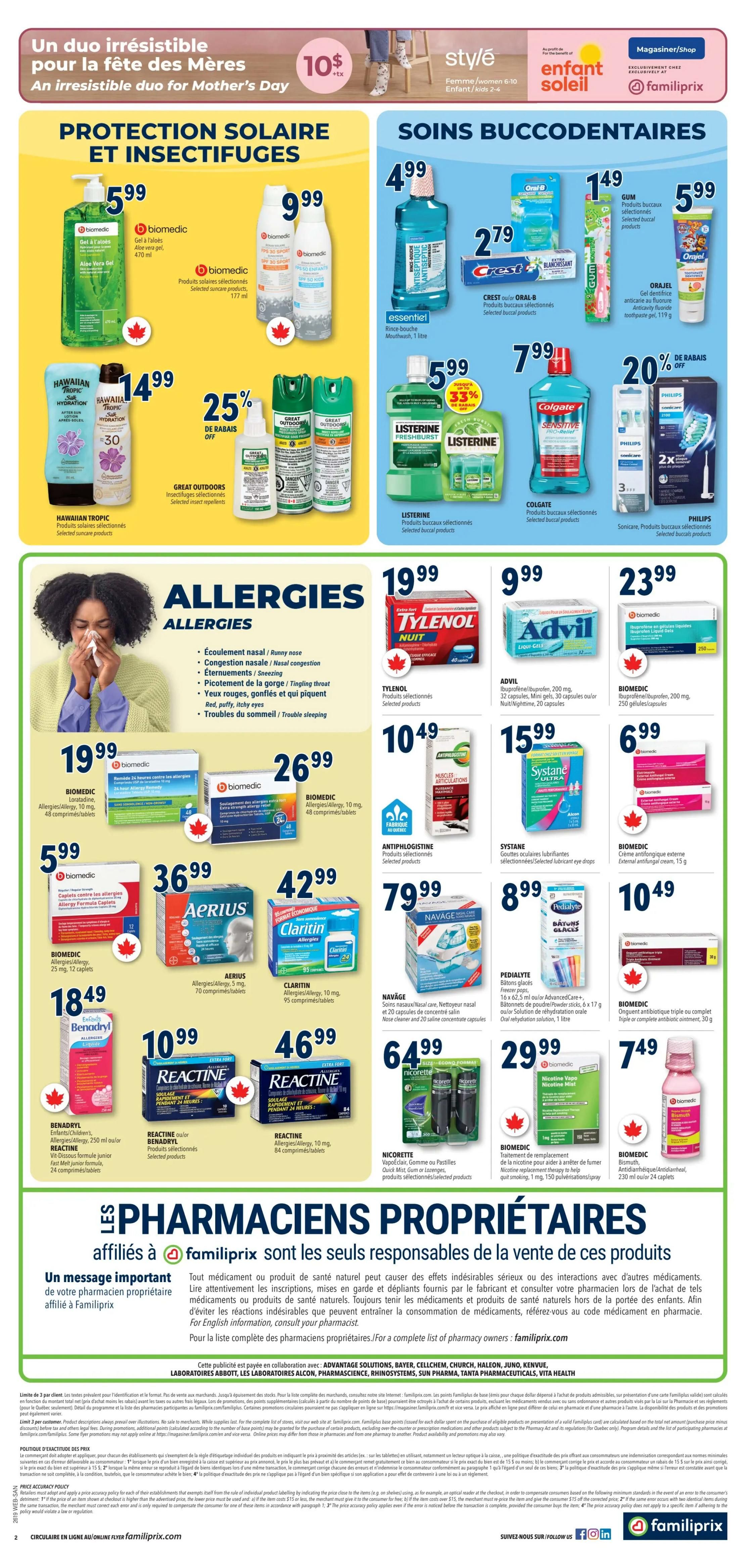 Familiprix Sante Flyer May 7 to 13