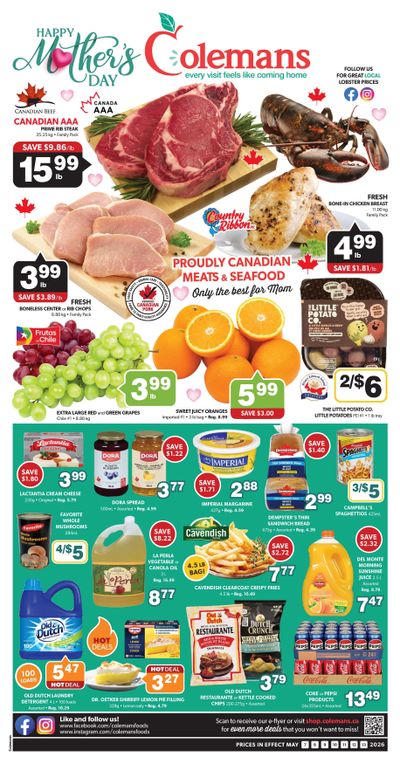 Coleman's Flyer May 7 to 13