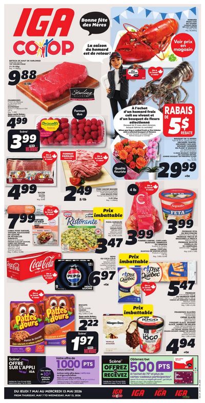 IGA (NB) Flyer May 7 to 13