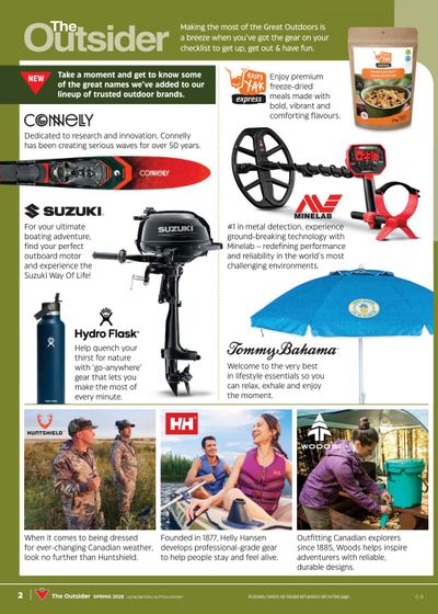 Canadian Tire The Outsider Flyer May 7 to 28