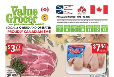 Value Grocer Flyer May 7 to 13