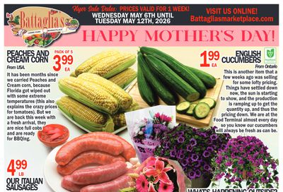Battaglia's Marketplace Flyer May 6 to 12