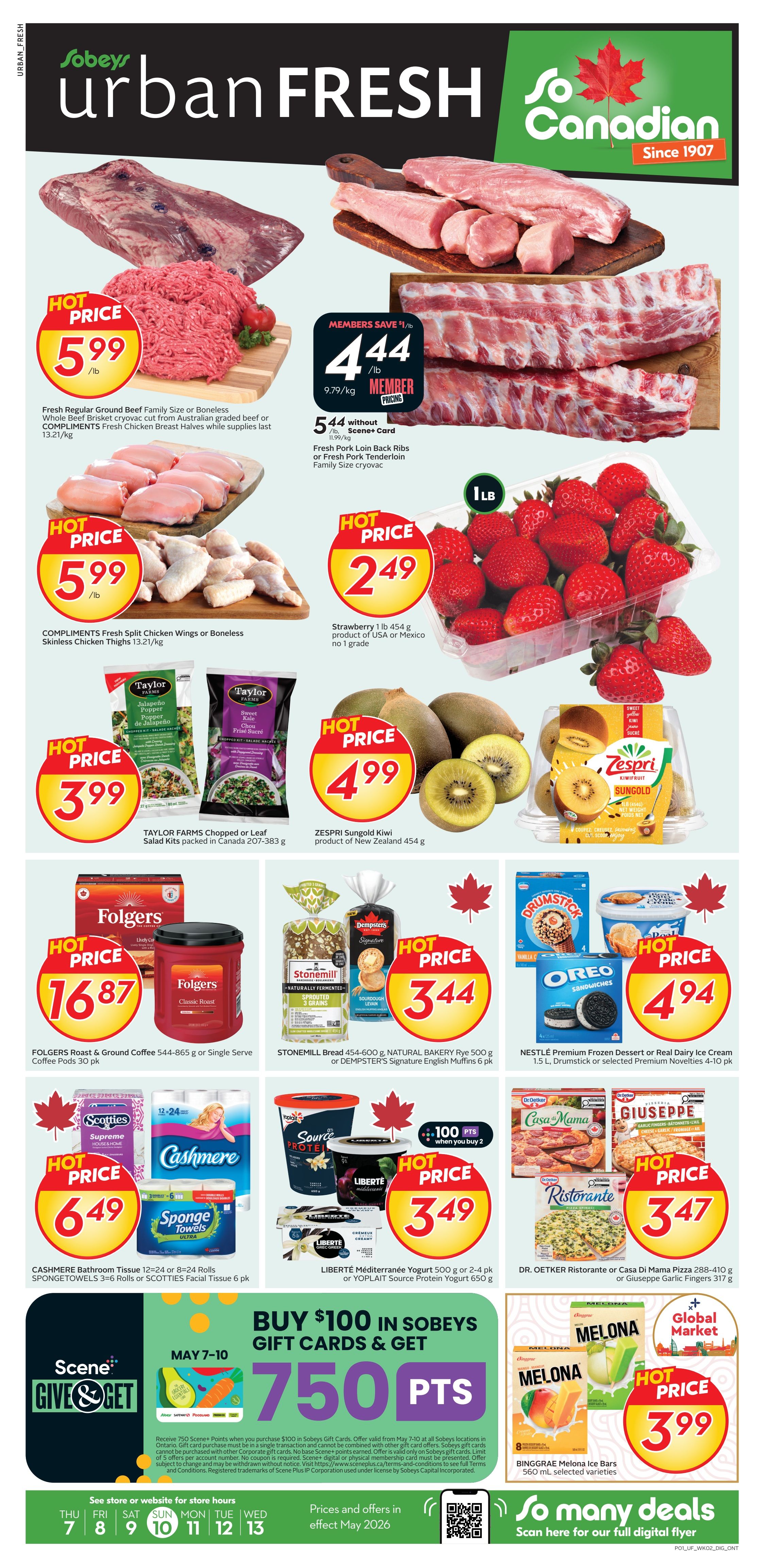 Sobeys Urban Fresh Flyer May 7 to 13