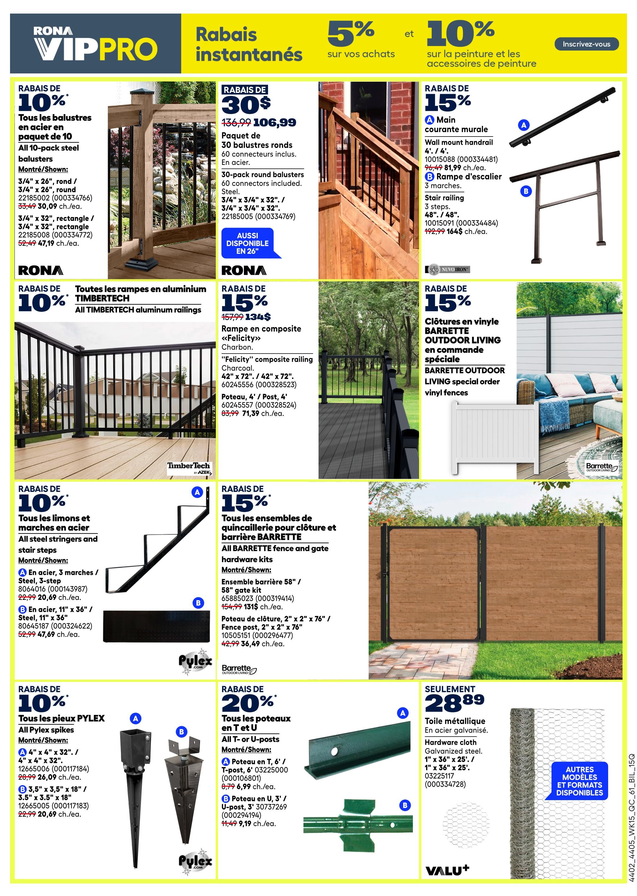 Rona & Rona+ (QC) Flyer May 7 to 13