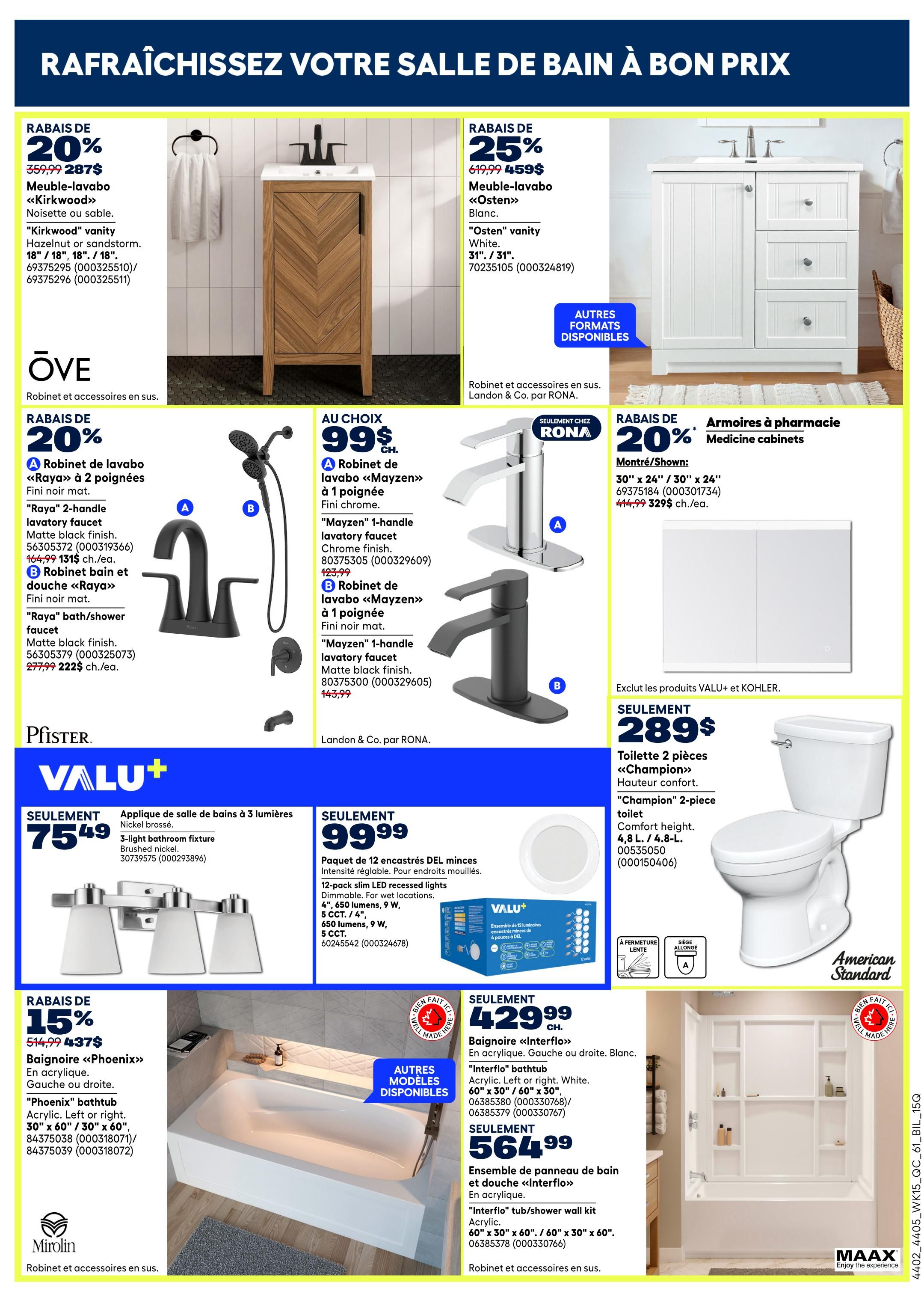 Rona & Rona+ (QC) Flyer May 7 to 13