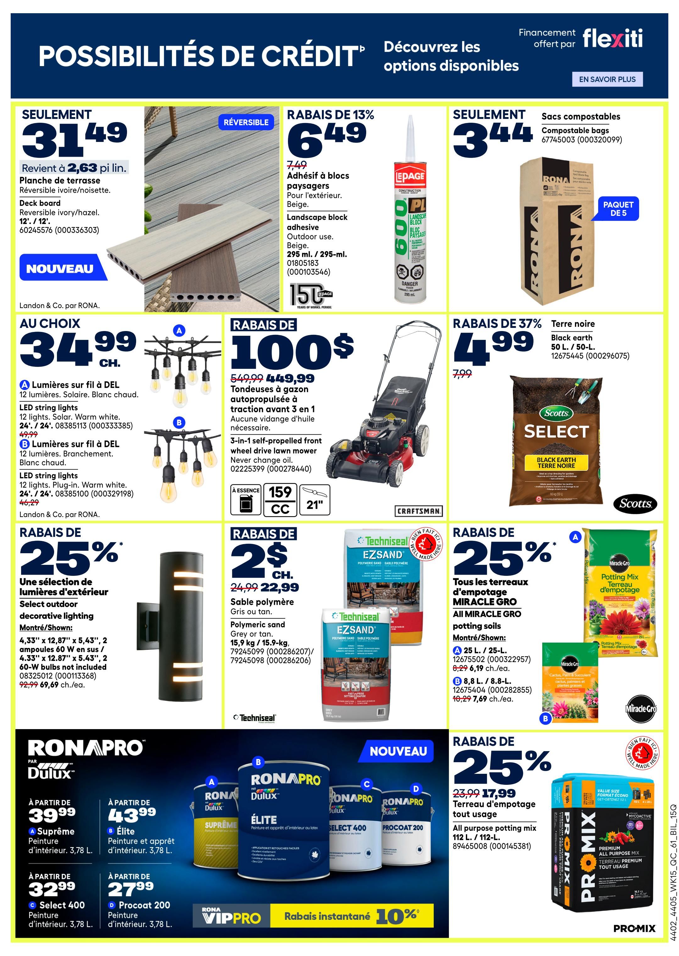 Rona & Rona+ (QC) Flyer May 7 to 13