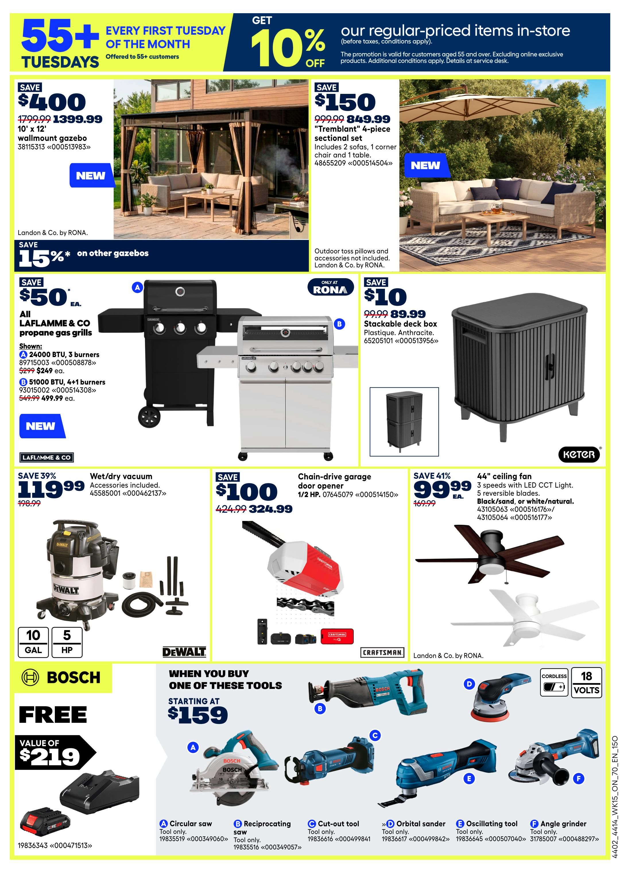 Rona & Rona+ (ON) Flyer May 7 to 13
