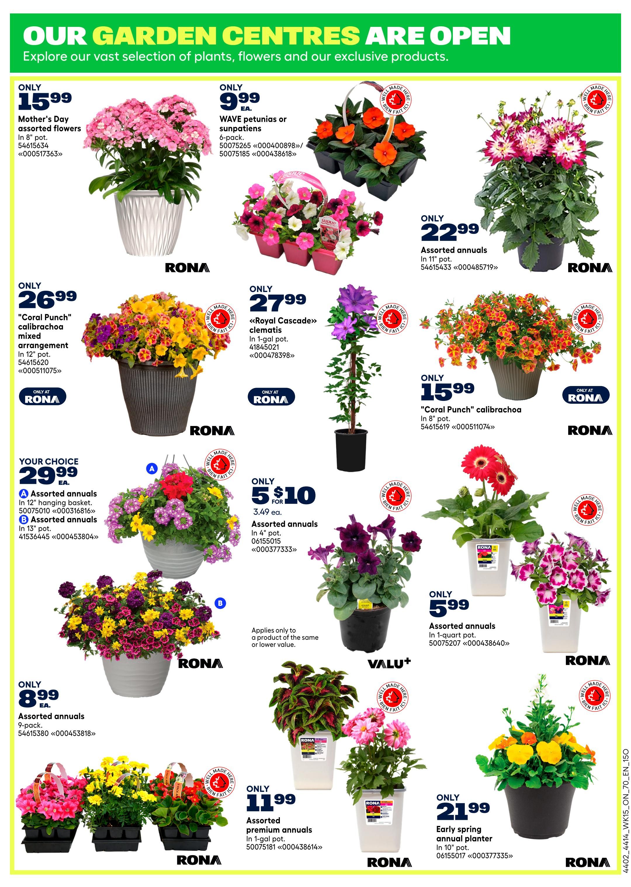 Rona & Rona+ (ON) Flyer May 7 to 13