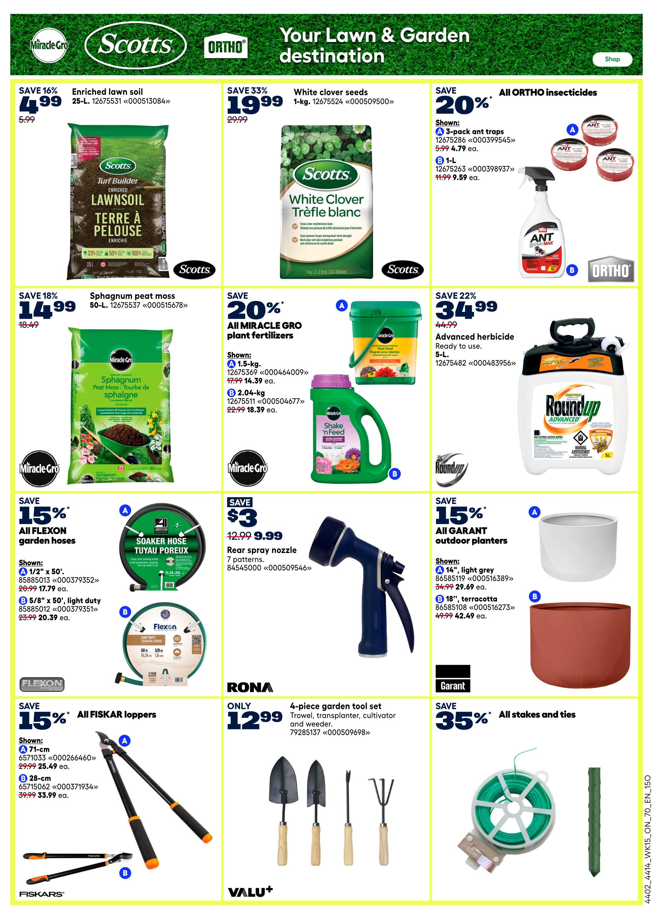 Rona & Rona+ (ON) Flyer May 7 to 13