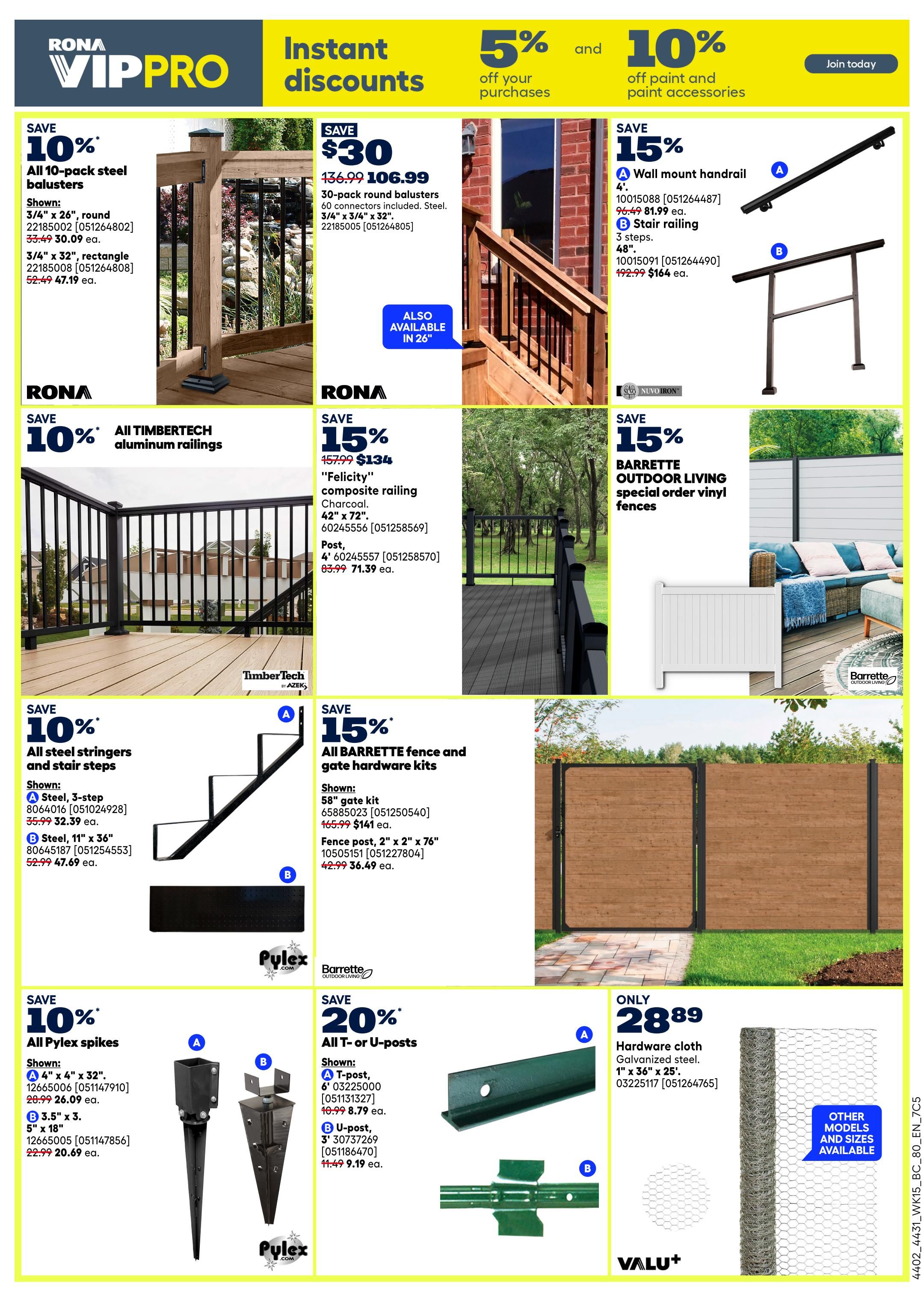 Rona & Rona+ (BC) Flyer May 7 to 13