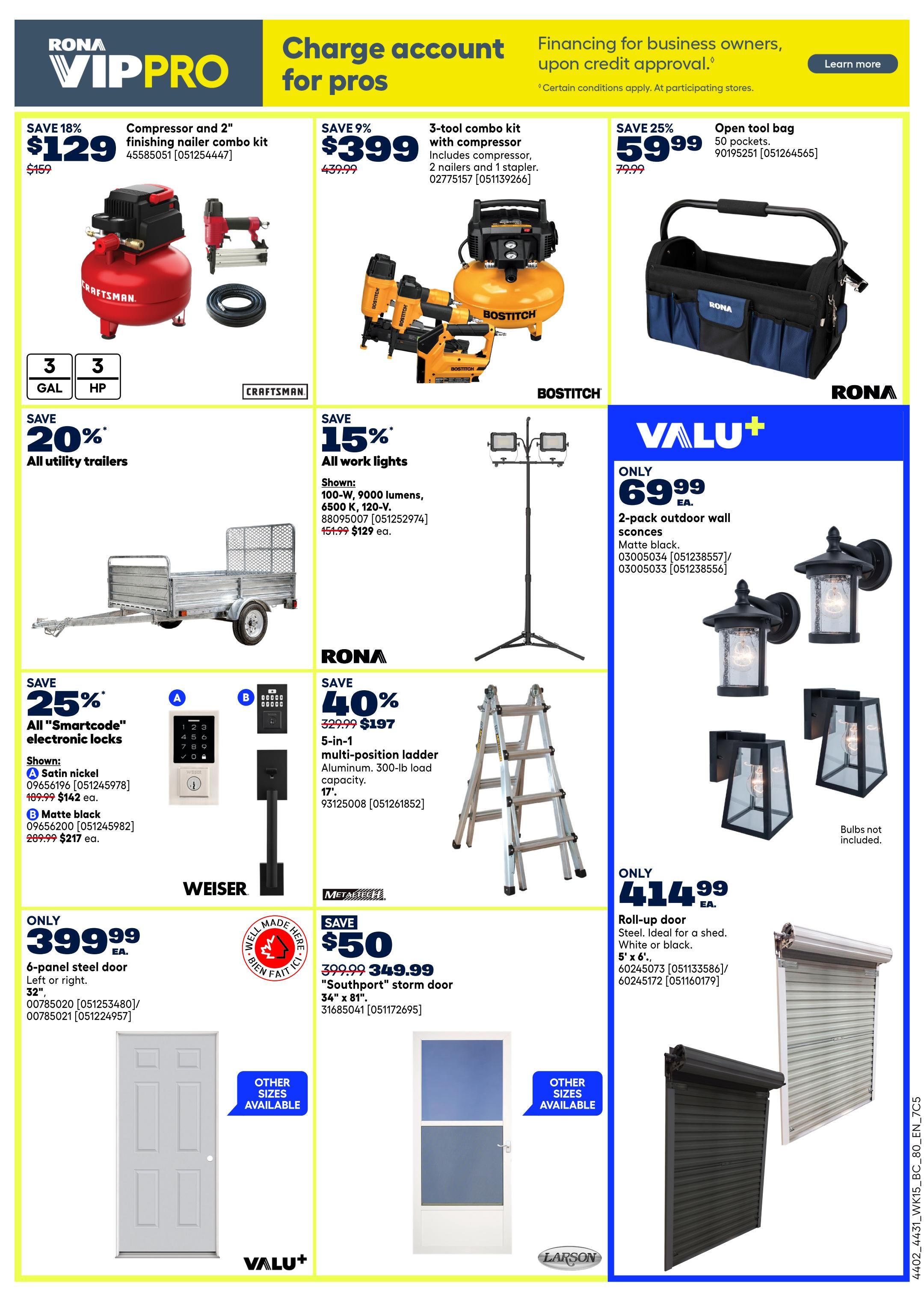 Rona & Rona+ (BC) Flyer May 7 to 13