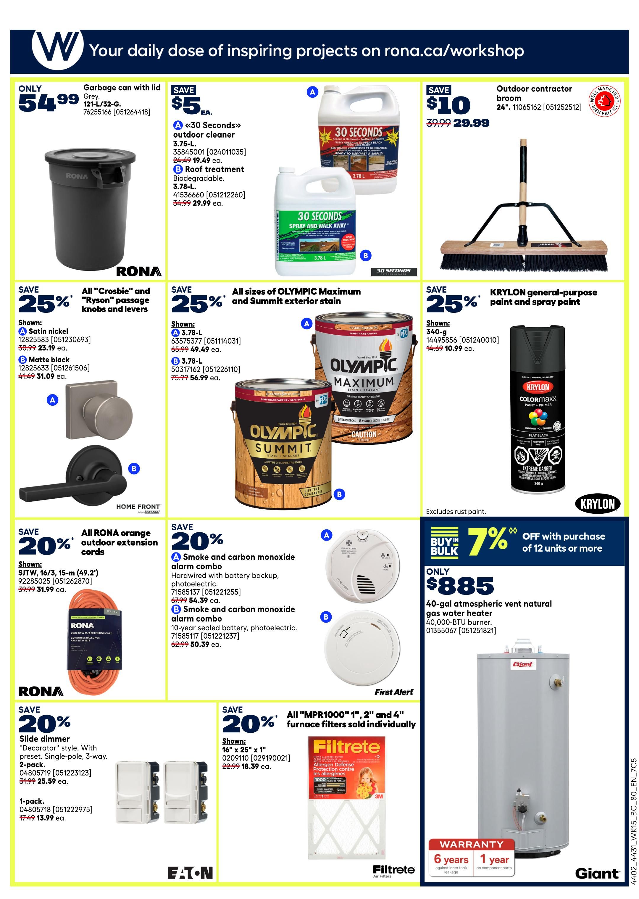 Rona & Rona+ (BC) Flyer May 7 to 13