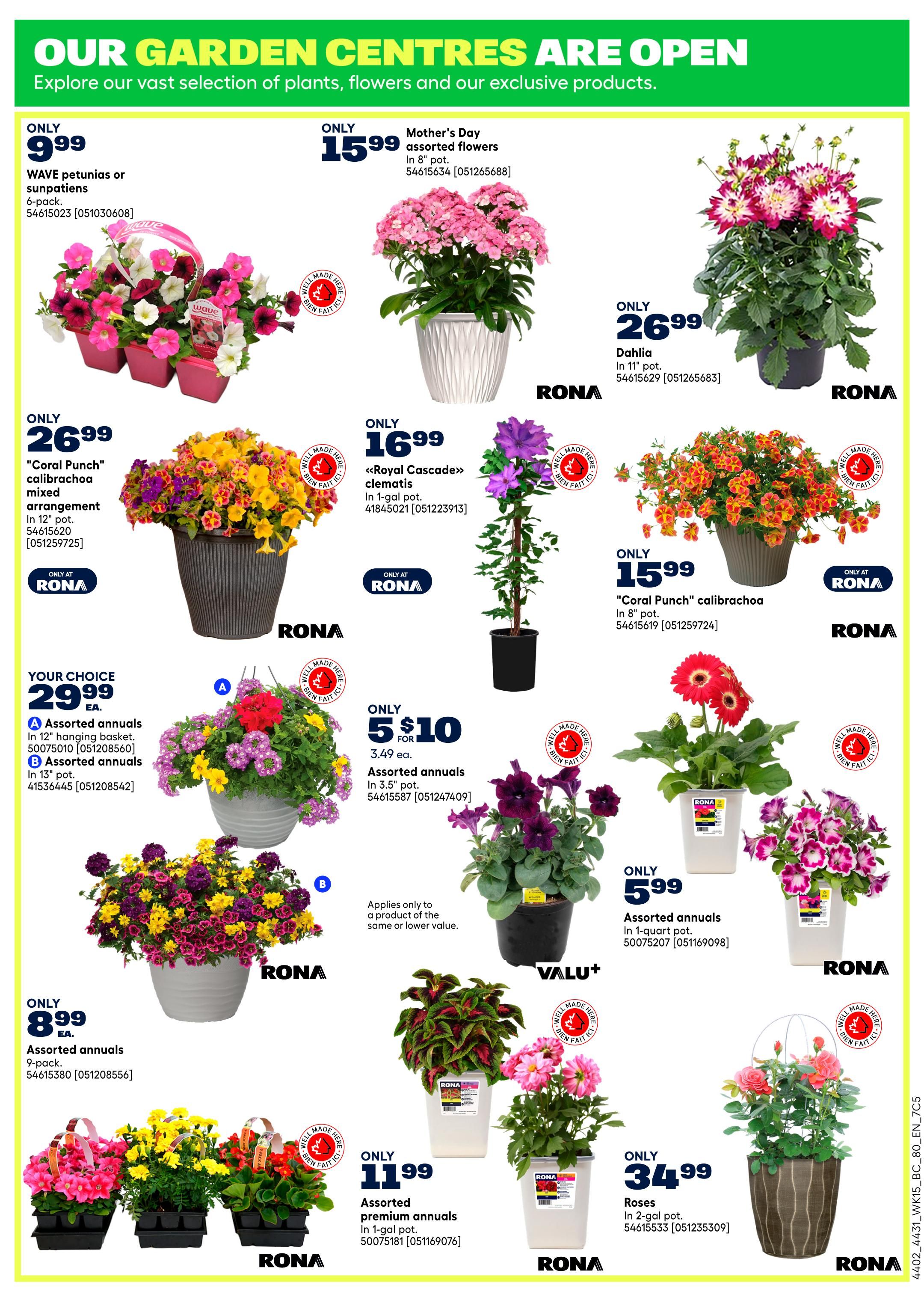 Rona & Rona+ (BC) Flyer May 7 to 13