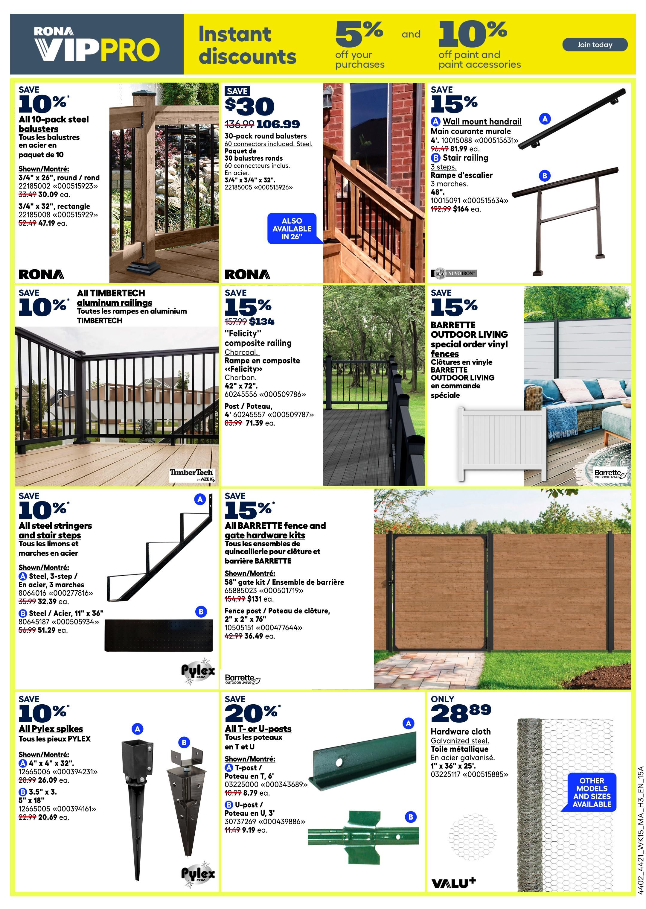 Rona & Rona+ (Atlantic) Flyer May 7 to 13