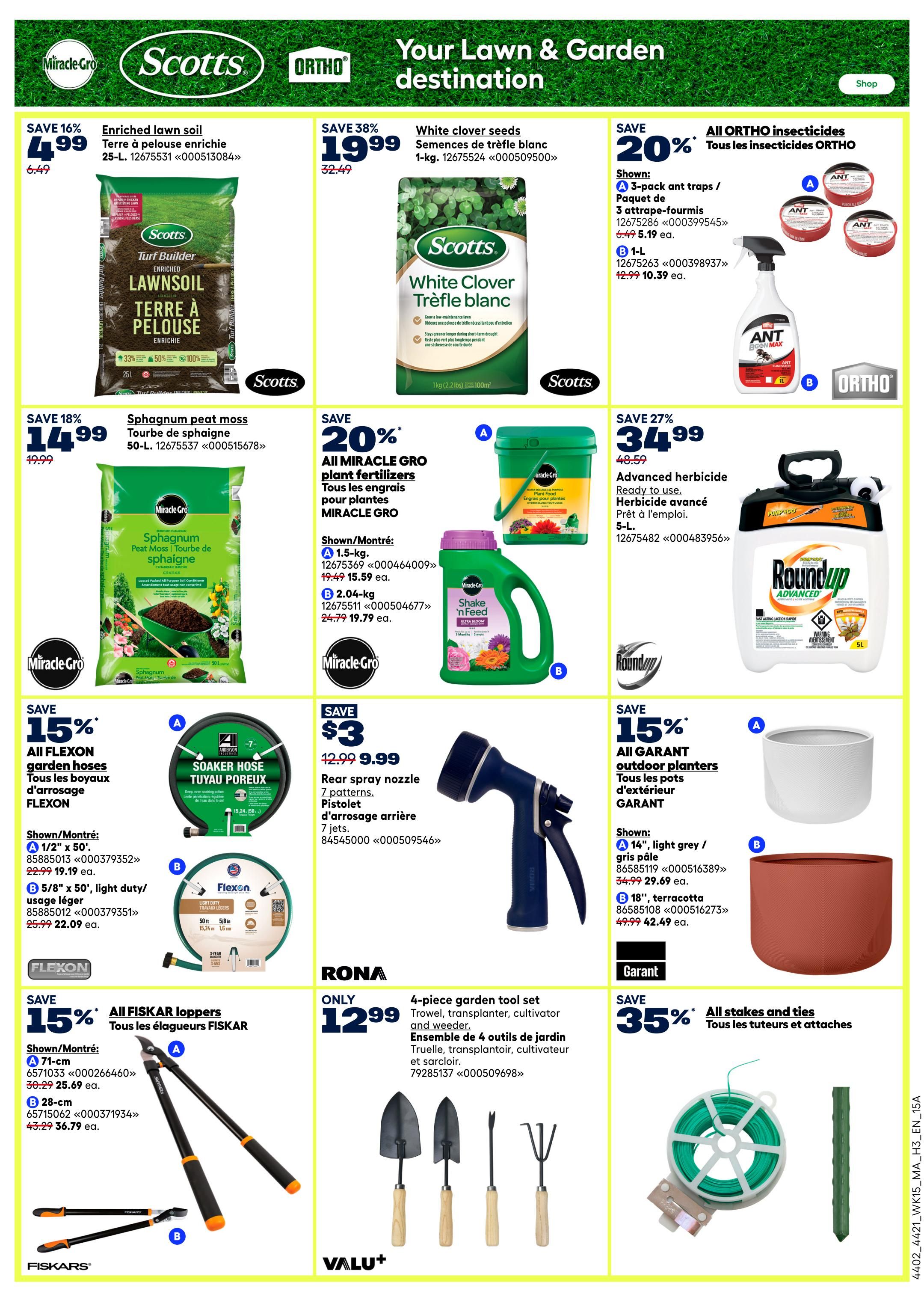 Rona & Rona+ (Atlantic) Flyer May 7 to 13