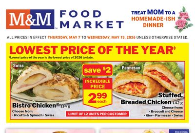 M&M Food Market (Atlantic, ON & West) Flyer May 7 to 13