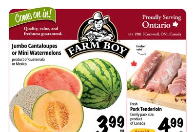 Farm Boy Flyer May 7 to 13