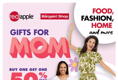 The Bargain Shop & Red Apple Stores Flyer May 7 to 10