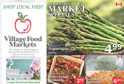 Village Food Markets Flyer May 6 to 12