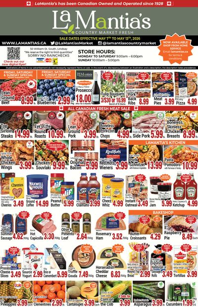 LaMantia's Flyer May 7 to 13