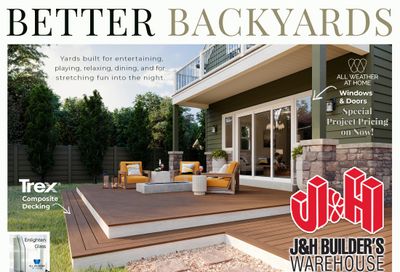 J&H Builder's Warehouse Flyer May 6 to June 2