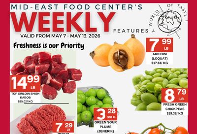 Mid-East Food Centre Flyer May 7 to 13
