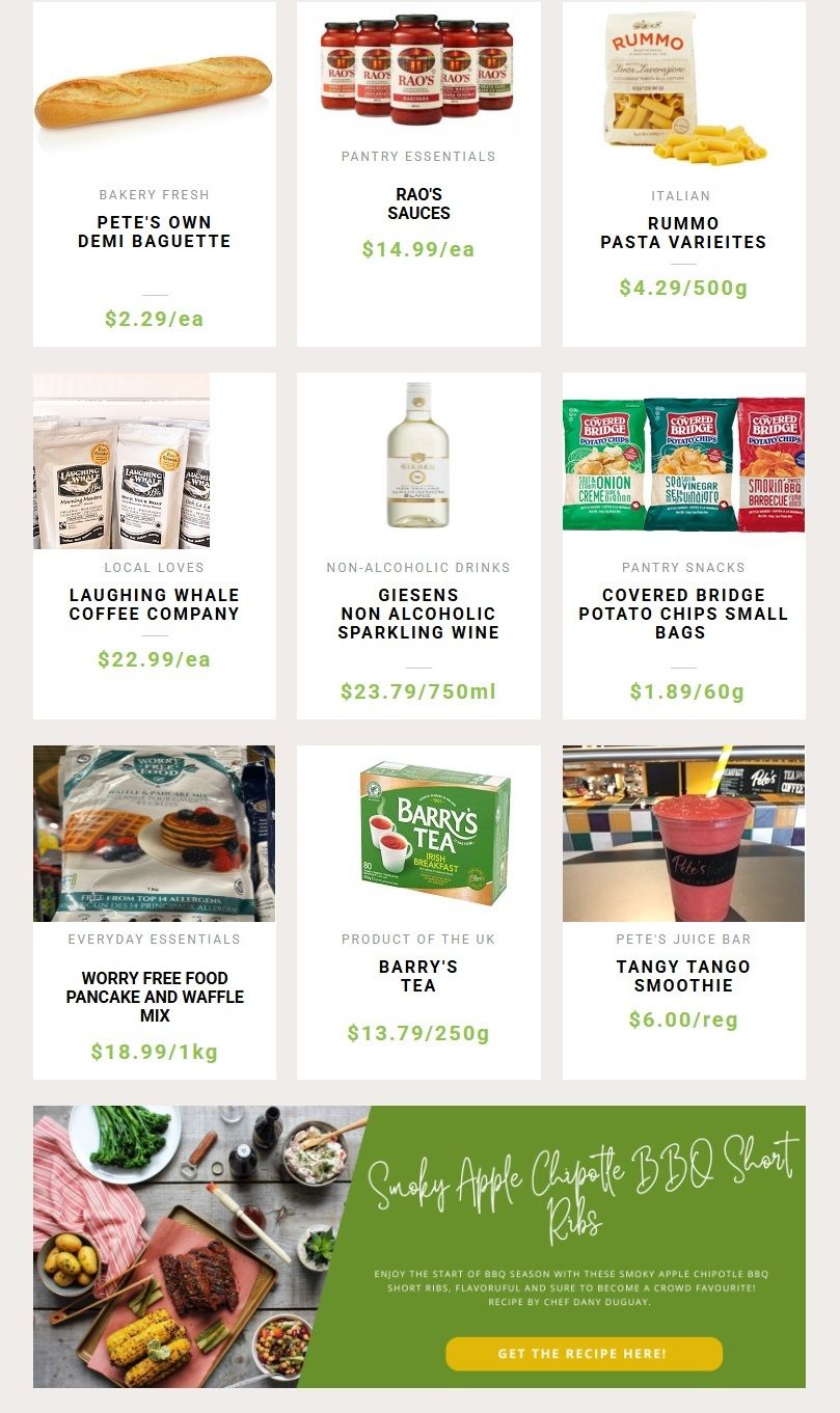 Pete's Fine Foods Flyer May 7 to 13