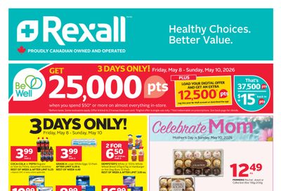 Rexall (BC) Flyer May 8 to 14