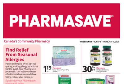 Pharmasave (Atlantic, ON, West) Flyer May 8 to 21