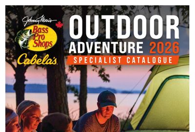 Bass Pro Shops Outdoor Adventure Flyer May 4 to June 4