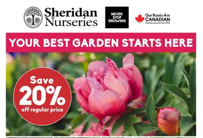 Sheridan Nurseries Flyer May 7 to 13