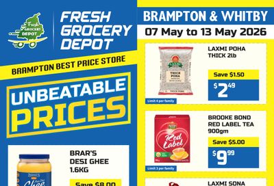 Fresh Grocery Depot Flyer May 7 to 13