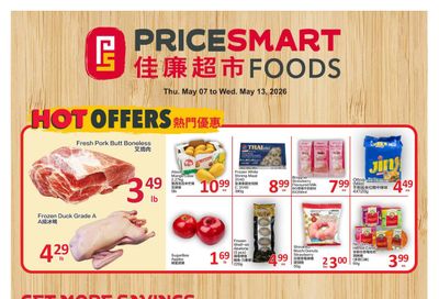 PriceSmart Foods Flyer May 7 to 13