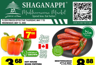 Shaganappi Mediterranean Market Flyer May 7 to 13