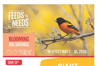ShurGain Feeds'n Needs Flyer May 7 to 16
