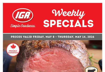 IGA Stores of BC Flyer May 8 to 14