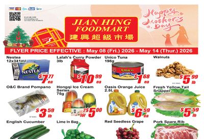Jian Hing Foodmart (Scarborough) Flyer May 8 to 14