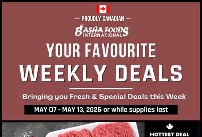 Basha Foods International Flyer May 7 to 13
