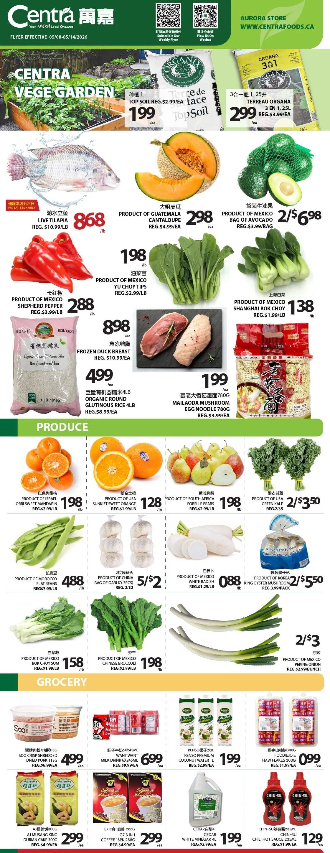 Centra Foods (Aurora) Flyer May 8 to 14